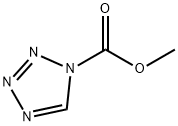 1H-Tetrazole-1-carboxylic acid, methyl ester (9CI)|