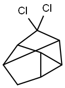 Tetracyclo[3.3.0.02,8.03,6]octane, 4,4-dichloro- (9CI) 化学構造式