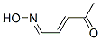 2-Pentenal, 4-oxo-, 1-oxime (9CI) Structure