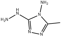 3-HYDRAZINO-5-METHYL-4H-1,2,4-TRIAZOL-4-YLAMINE HYDROCHLORIDE 化学構造式