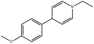 Pyridine, 1-ethyl-1,4-dihydro-4-(4-methoxyphenyl)- (9CI) Struktur