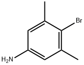 4-溴-3,5-二甲基苯胺 结构式