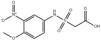 595582-47-1 3-NITRO-4-METHOXYANILINOSULFONYL ACETIC ACID