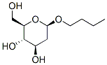 alpha-D-arabino-Hexopyranoside, butyl 2-deoxy- (9CI) Struktur