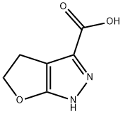 4,5-DIHYDRO-1H-FURO[2,3-C]PYRAZOLE-3-CARBOXYLIC ACID,595610-49-4,结构式