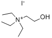 5957-17-5 (2-ヒドロキシエチル)トリエチルアンモニウムヨージド