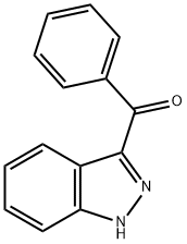 3-ベンゾイル-1H-インダゾール 化学構造式