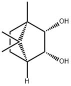 (1R,2S,3R,4S)-1,7,7-Trimethylbicyclo[2.2.1]heptane-2,3-diol Structure