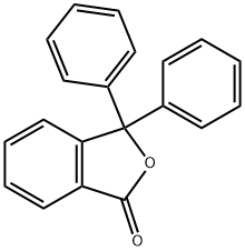 二苯酞內酯, 596-29-2, 结构式