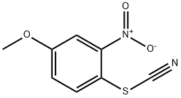 4-METHOXY-2-NITROPHENYLTHIOCYANATE Struktur