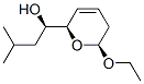 2H-Pyran-2-methanol,6-ethoxy-5,6-dihydro-alpha-(2-methylpropyl)-,(alphaR,2R,6S)-(9CI) 化学構造式