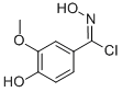 N,4-DIHYDROXY-3-METHOXY-BENZENE CARBOXIMIDOYL CHLORIDE|