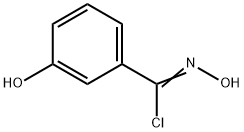 N,3-DIHYDROXY-BENZENE CARBOXIMIDOYL CHLORIDE,596095-24-8,结构式