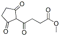 Cyclopentanebutanoic acid, gamma,2,5-trioxo-, methyl ester (9CI) 化学構造式