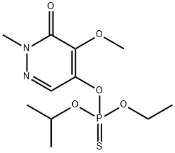 pyridathion Struktur