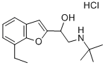 丁呋洛尔盐酸盐,59652-29-8,结构式