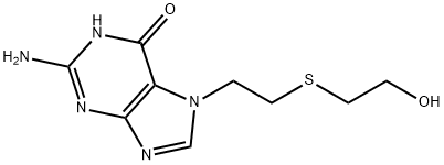 2-Amino-1,7-dihydro-7-(2-((2-hydroxyethyl)thio)ethyl)-6H-purin-6-one|