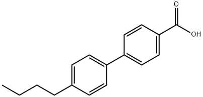 4-(4-N-ブチルフェニル)安息香酸 化学構造式