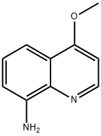 4-甲氧基-8-喹啉胺, 59665-93-9, 结构式