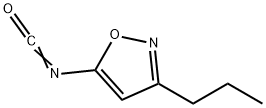 Isoxazole, 5-isocyanato-3-propyl- (9CI),59669-72-6,结构式