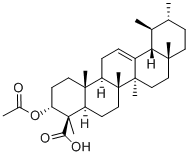 3-ACETYL-BETA-BOSWELLIC ACID Structure