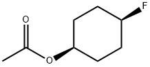 Cyclohexanol, 4-fluoro-, acetate, cis- (9CI) 结构式