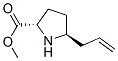 L-Proline, 5-(2-propenyl)-, methyl ester, (5S)- (9CI) Structure