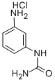 (3-アミノフェニル)尿素・塩酸塩 化学構造式