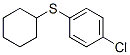 1-chloro-4-cyclohexylsulfanyl-benzene 化学構造式