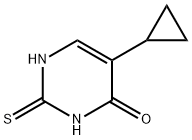59698-21-4 5-シクロプロピル-2-チオキソ-2,3-ジヒドロ-1H-ピリミジン-4-オン