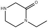 1-エチル-2-ピペラジノン HYDROCHLORIDE 化学構造式