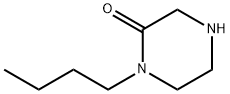 Piperazinone, 1-butyl- (9CI) Struktur