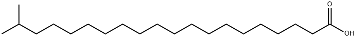 19-甲基二十烷酸,59708-73-5,结构式