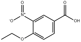 4-Ethoxy-3-nitrobenzoic acid Struktur