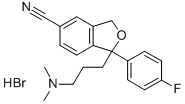 氢溴酸西酞普兰, 59729-32-7, 结构式