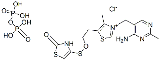 thiamine thiothiazolone pyrophosphate Struktur