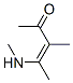 3-Penten-2-one, 3-methyl-4-(methylamino)- (9CI)|