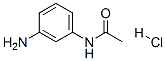 N-(3-aminophenyl)acetamide hydrochloride 结构式