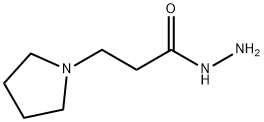 3-PYRROLIDIN-1-YLPROPANOHYDRAZIDE Struktur