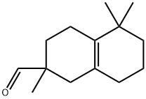 1,2,3,4,5,6,7,8-octahydro-2,5,5-trimethylnaphthalene-2-carbaldehyde Struktur