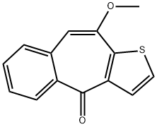 10-甲氧基-4H-苯并[4,5]环庚三烯并[1,2-b]噻吩-4-酮, 59743-84-9, 结构式