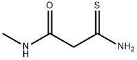 3-AMINO-N-METHYL-3-THIOXOPROPANAMIDE Struktur