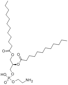 1,2-DILAUROYL-SN-GLYCERO-3-PHOSPHOETHANOLAMINE Struktur