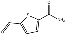 2-Thiophenecarboxamide, 5-formyl- (9CI) 结构式