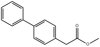 [1,1'-BIPHENYL]-4-ACETIC ACID METHYL ESTER Structure