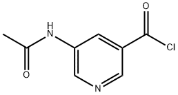 3-Pyridinecarbonyl chloride, 5-(acetylamino)- (9CI)|