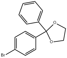 4-BROMOBENZOPHENONE ETHYLENE KETAL Structure