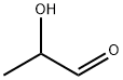 2-ヒドロキシプロピオンアルデヒド 化学構造式