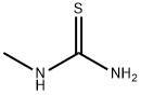 N-メチルチオ尿素 化学構造式
