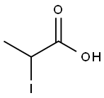 2-碘丙酸, 598-80-1, 结构式